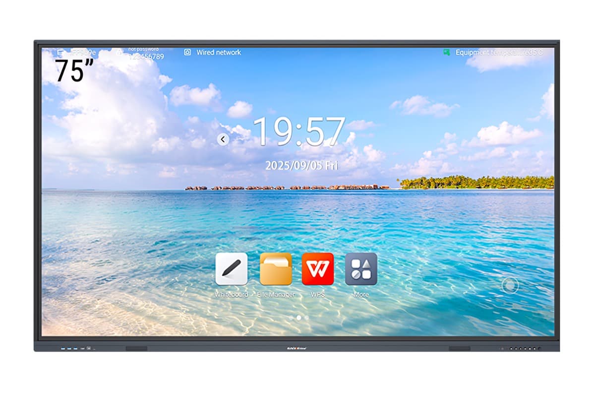Интерактивная панель GAOKE 75S-E6, 75″, 4K UHD