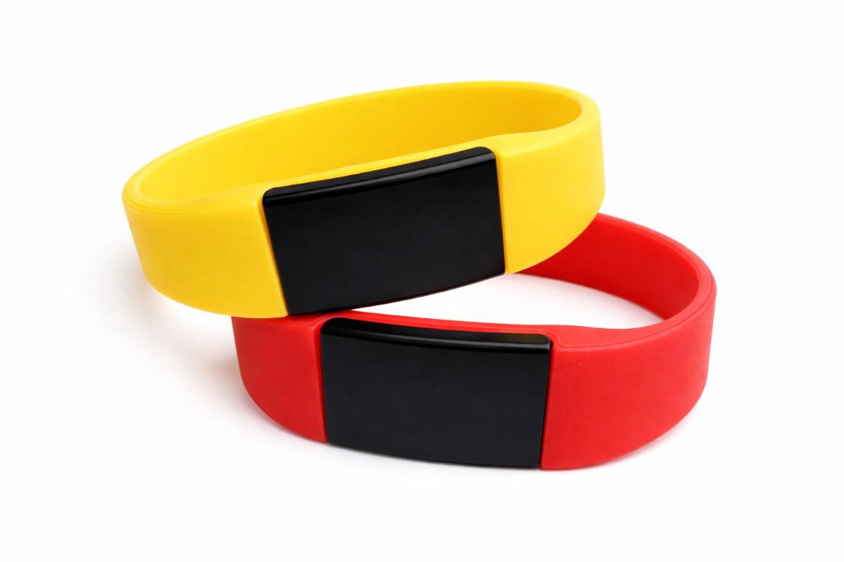 Силиконовый RFID-браслет Mifare, под гравировку или нанесение логотипа