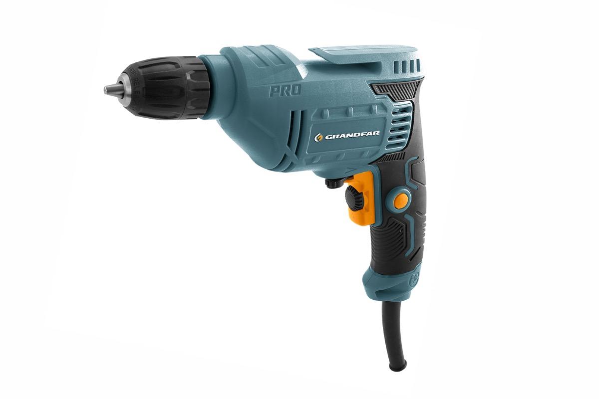 Дрель GRANDFAR GBM 10-400 G4, 400 Вт