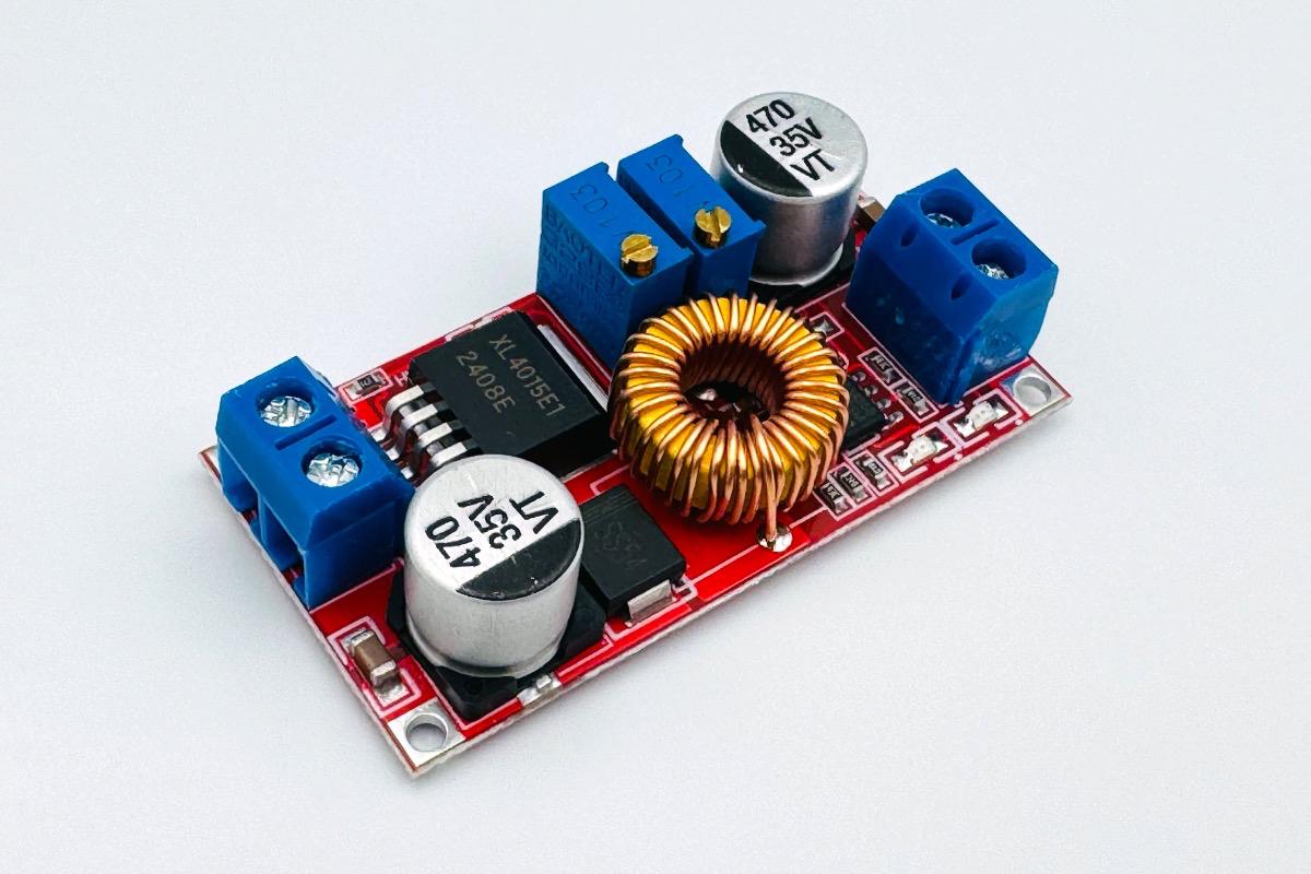 Понижающий DC-DC преобразователь XL4015, 5 А