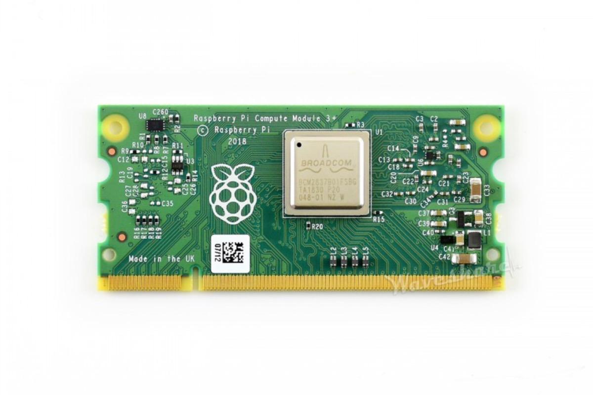 Raspberry Pi Compute Module 3+ Lite (вычислительный модуль), BCM2837B0